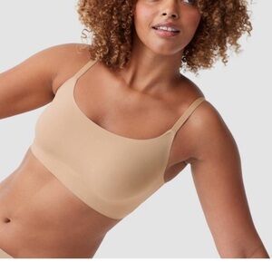 True & Co. True Everybody Adjustable Strap Scoop Neck Bra